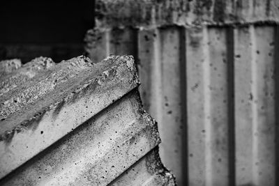 Close-up of weathered wall