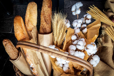 Close-up of food on table