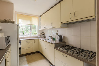 Interior of kitchen