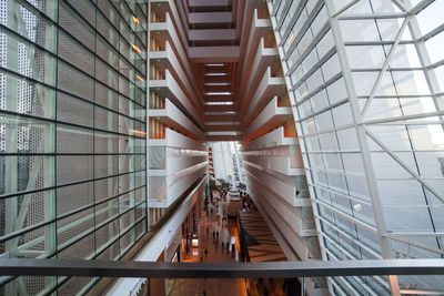 Low angle view of modern building