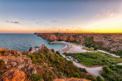 Bolata is a small cove and nature reserve located in the northern bulgarian black sea coast