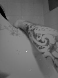 Close-up of object on wall