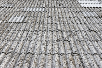 Full frame shot of roof tiles