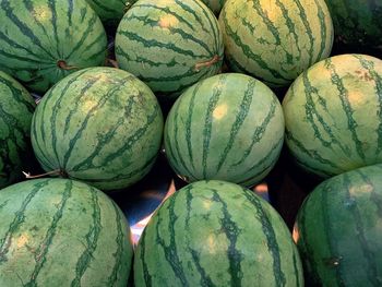 Full frame shot of fruits for sale in market