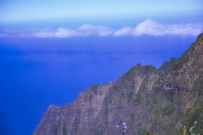 Panoramic view of sea against sky