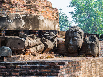 Statue of old temple