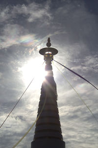 Low angle view of statue