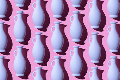 High angle view of candles