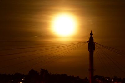 Scenic view of sunset sky