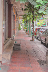 Street amidst buildings in city