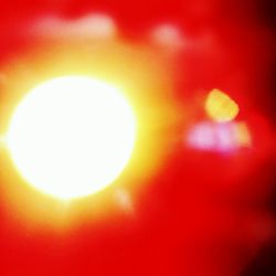 Defocused image of lights at night