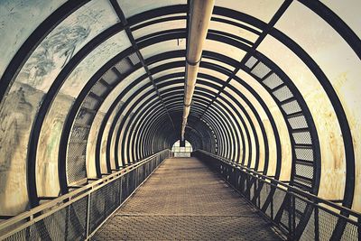 View of pedestrian tunnel 