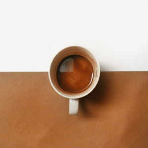 Close-up of coffee on table