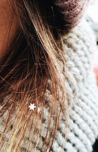 Close-up of woman