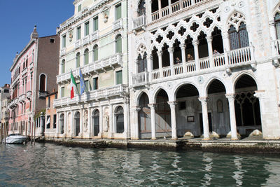 View of buildings at waterfront