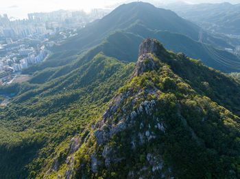 Scenic view of mountains