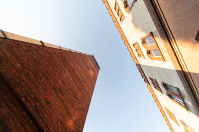 Low angle view of building against sky