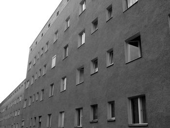 Low angle view of building against sky