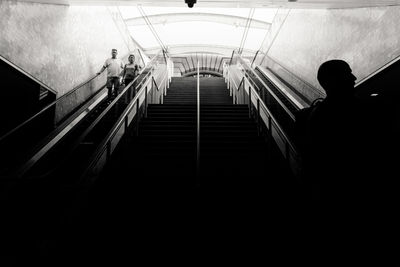 Staircase in corridor