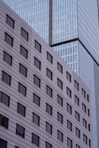 Low angle view of modern building