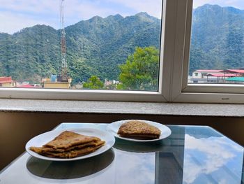 The best view with delicious food, best combo ever