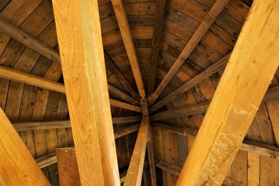 Low angle view of ceiling