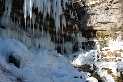 Panoramic view of cave