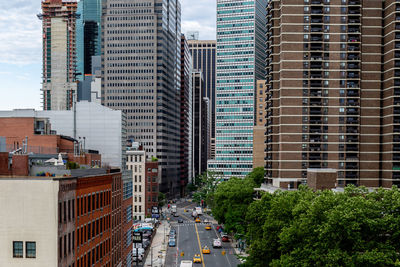 Buildings in city