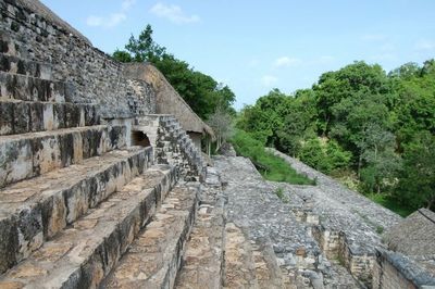 Ancient structure against sky