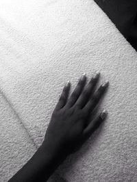 Close-up of cropped hand
