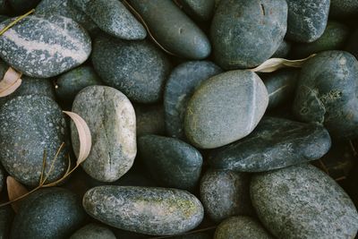 Full frame shot of pebbles