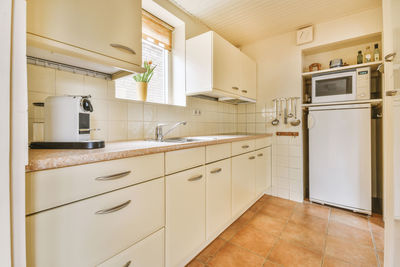 Interior of kitchen