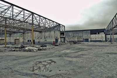 View of built structure against sky