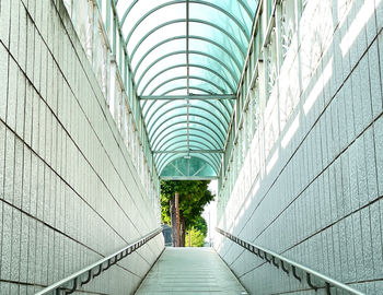 Low angle view of bridge against sky