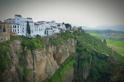Buildings against sky