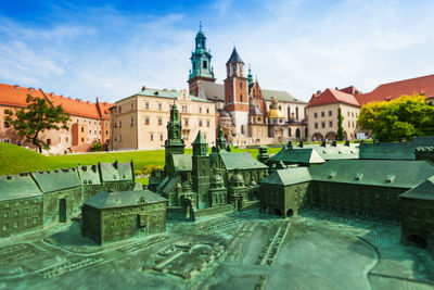 View of buildings in city