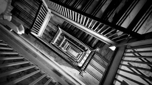 Low angle view of staircase