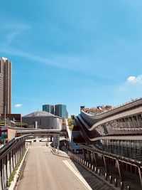 Street amidst buildings against sky