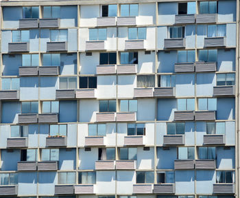 Full frame shot of modern building