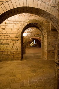 Interior of old building