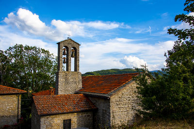 Exterior of traditional building against sky