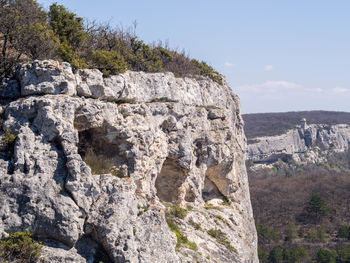 Scenic view of mountain against sky