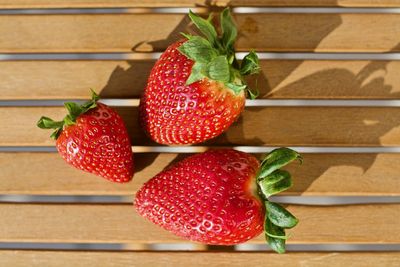 Close-up of strawberries