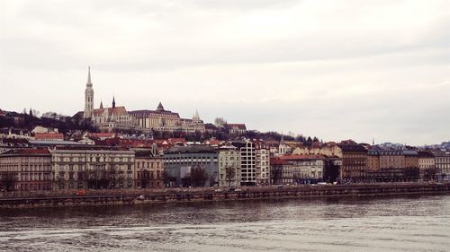 River with buildings in background