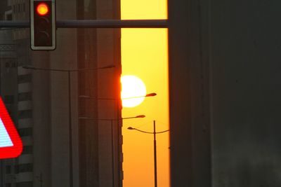 Street light at night