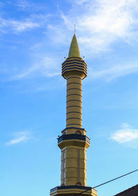 The highest mosque tower in the city area of yogyakarta