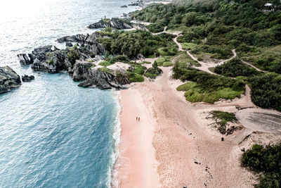 Scenic view of beach