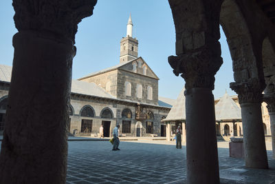 Low angle view of church