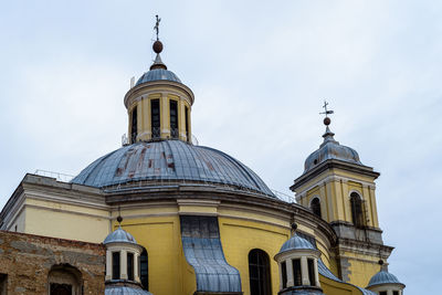 Low angle view of building against sky