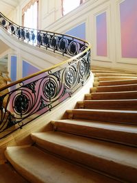 Staircase in building